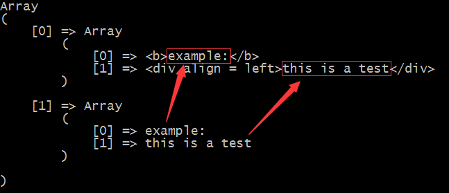 PHP preg_match_all函數用法詳解