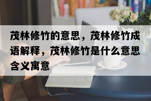 茂林修竹的意思，茂林修竹成語(yǔ)解釋?zhuān)中拗袷鞘裁匆馑己x寓意