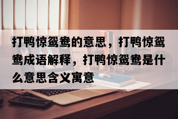 打鴨驚鴛鴦的意思，打鴨驚鴛鴦成語(yǔ)解釋?zhuān)蝤嗴@鴛鴦是什么意思含義寓意