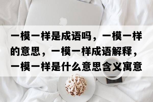 一模一樣是成語(yǔ)嗎，一模一樣的意思，一模一樣成語(yǔ)解釋?zhuān)荒Ｒ粯邮鞘裁匆馑己x寓意