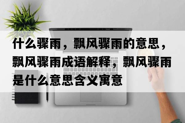 什么驟雨，飄風(fēng)驟雨的意思，飄風(fēng)驟雨成語(yǔ)解釋?zhuān)h風(fēng)驟雨是什么意思含義寓意