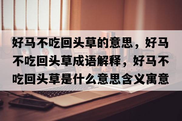 好馬不吃回頭草的意思，好馬不吃回頭草成語(yǔ)解釋?zhuān)民R不吃回頭草是什么意思含義寓意