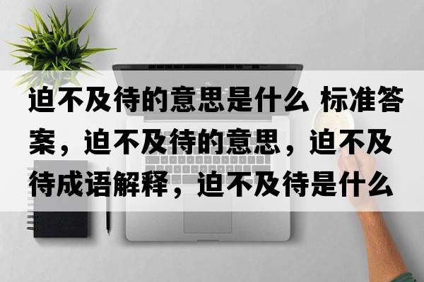 迫不及待的意思是什么 標準答案，迫不及待的意思，迫不及待成語(yǔ)解釋?zhuān)炔患按鞘裁匆馑己x寓意