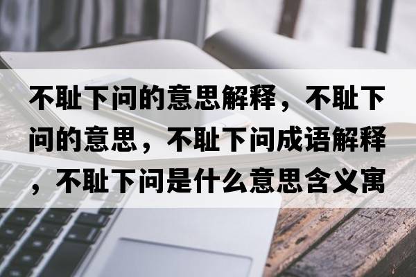 不恥下問(wèn)的意思解釋?zhuān)粣u下問(wèn)的意思，不恥下問(wèn)成語(yǔ)解釋?zhuān)粣u下問(wèn)是什么意思含義寓意