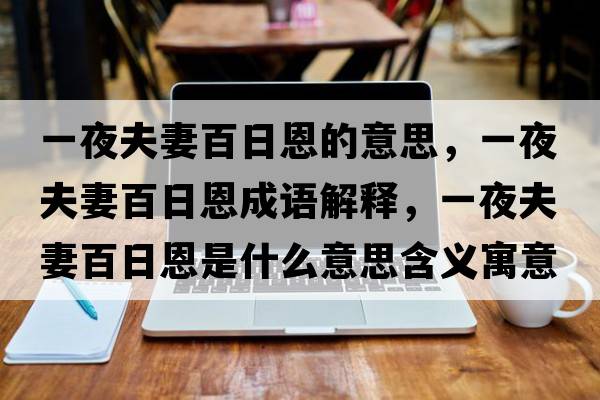 一夜夫妻百日恩的意思，一夜夫妻百日恩成語(yǔ)解釋?zhuān)灰狗蚱薨偃斩魇鞘裁匆馑己x寓意