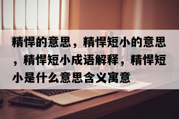 精悍的意思，精悍短小的意思，精悍短小成語(yǔ)解釋?zhuān)范绦∈鞘裁匆馑己x寓意