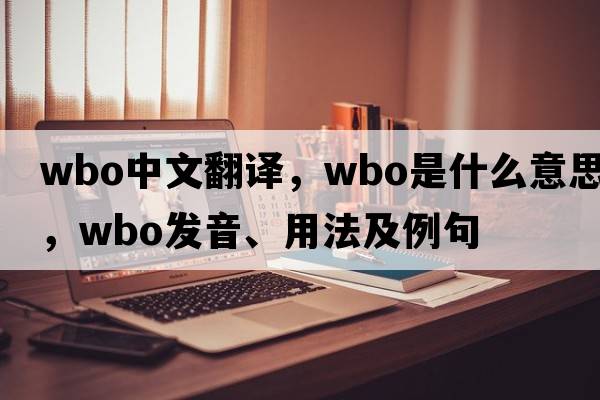 wbo中文翻譯，wbo是什么意思，wbo發(fā)音、用法及例句