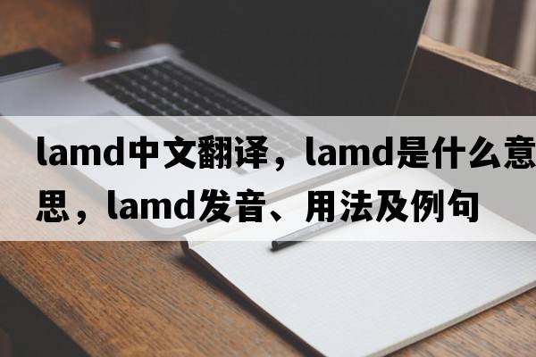 lamd中文翻譯，lamd是什么意思，lamd發(fā)音、用法及例句