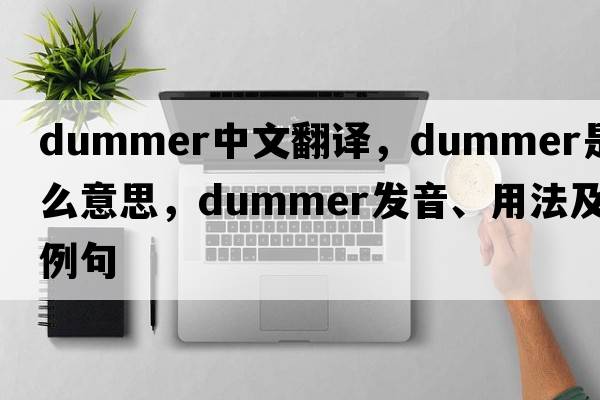 Dummer中文翻譯，Dummer是什么意思，Dummer發(fā)音、用法及例句