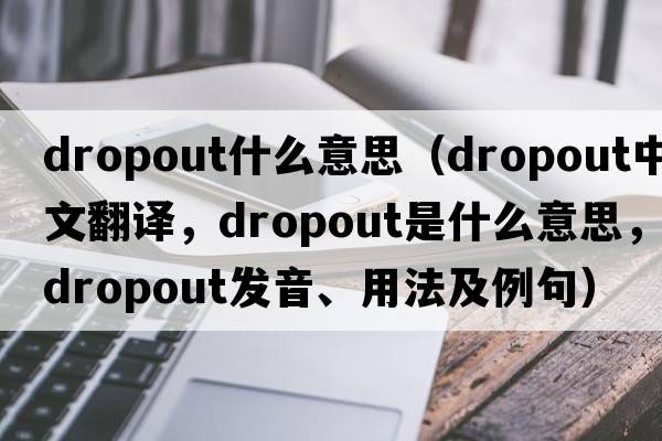 dropout什么意思（dropout中文翻譯，dropout是什么意思，dropout發(fā)音、用法及例句）