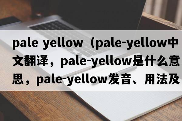 pale yellow（pale-yellow中文翻譯，pale-yellow是什么意思，pale-yellow發(fā)音、用法及例句）