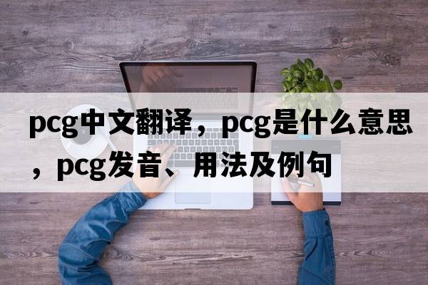 pcg中文翻譯，pcg是什么意思，pcg發(fā)音、用法及例句