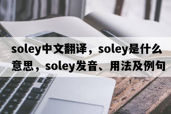 Soley中文翻譯，Soley是什么意思，Soley發(fā)音、用法及例句