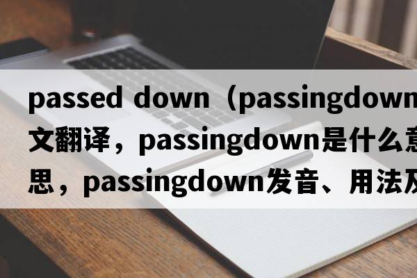 passed down（passingdown中文翻譯，passingdown是什么意思，passingdown發(fā)音、用法及例句）