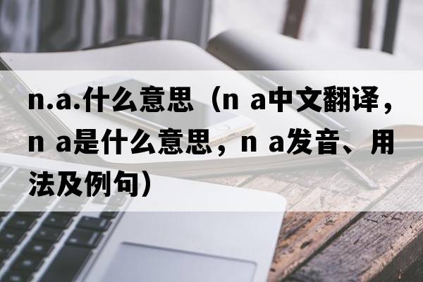 n.a.什么意思（n a中文翻譯，n a是什么意思，n a發(fā)音、用法及例句）