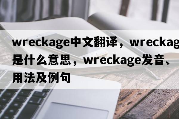 wreckage中文翻譯，wreckage是什么意思，wreckage發(fā)音、用法及例句