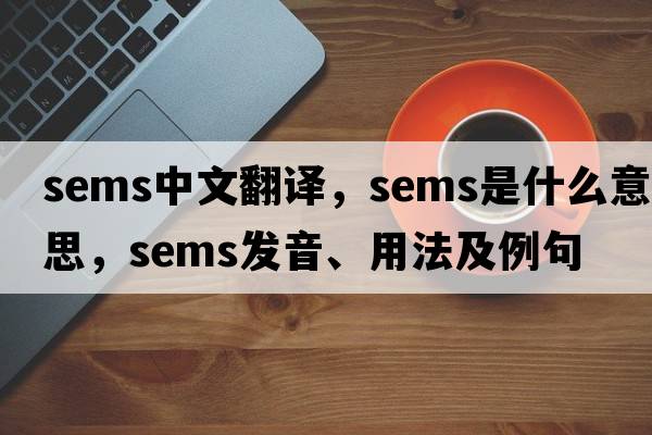 sems中文翻譯，sems是什么意思，sems發(fā)音、用法及例句