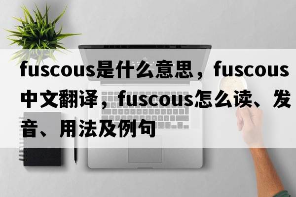 fuscous是什么意思，fuscous中文翻譯，fuscous怎么讀、發(fā)音、用法及例句
