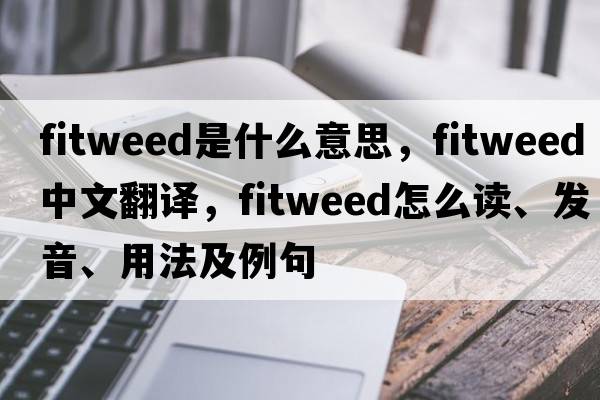 Fitweed是什么意思，Fitweed中文翻譯，Fitweed怎么讀、發(fā)音、用法及例句
