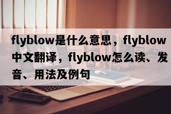 flyblow是什么意思，flyblow中文翻譯，flyblow怎么讀、發(fā)音、用法及例句