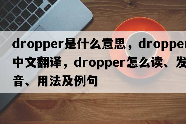dropper是什么意思，dropper中文翻譯，dropper怎么讀、發(fā)音、用法及例句
