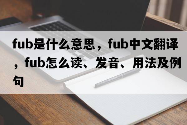 fub是什么意思，fub中文翻譯，fub怎么讀、發(fā)音、用法及例句