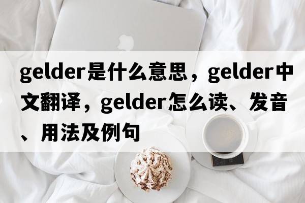 gelder是什么意思，gelder中文翻譯，gelder怎么讀、發(fā)音、用法及例句
