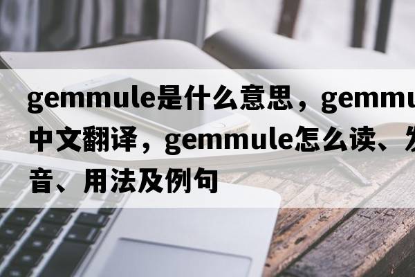 gemmule是什么意思，gemmule中文翻譯，gemmule怎么讀、發(fā)音、用法及例句