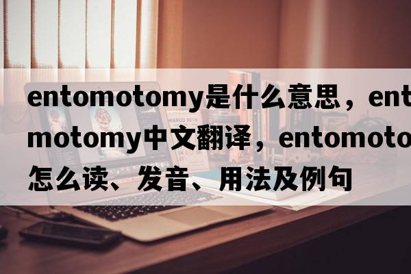 entomotomy是什么意思，entomotomy中文翻譯，entomotomy怎么讀、發(fā)音、用法及例句