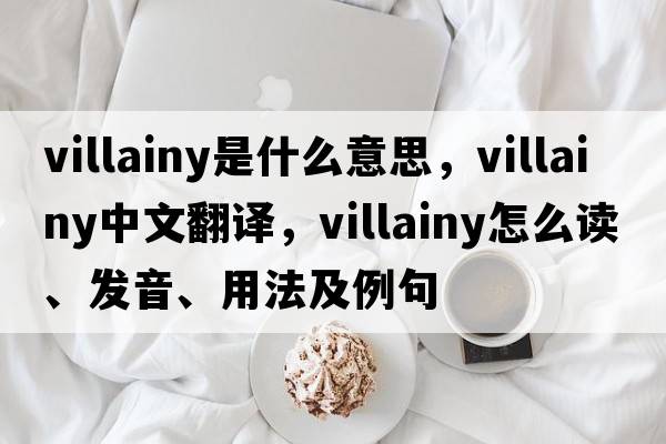villainy是什么意思，villainy中文翻譯，villainy怎么讀、發(fā)音、用法及例句