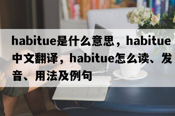 habitue是什么意思，habitue中文翻譯，habitue怎么讀、發(fā)音、用法及例句