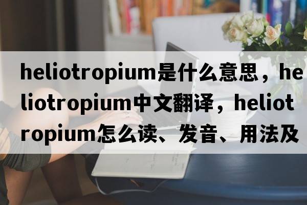 Heliotropium是什么意思，Heliotropium中文翻譯，Heliotropium怎么讀、發(fā)音、用法及例句