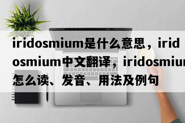 iridosmium是什么意思，iridosmium中文翻譯，iridosmium怎么讀、發(fā)音、用法及例句