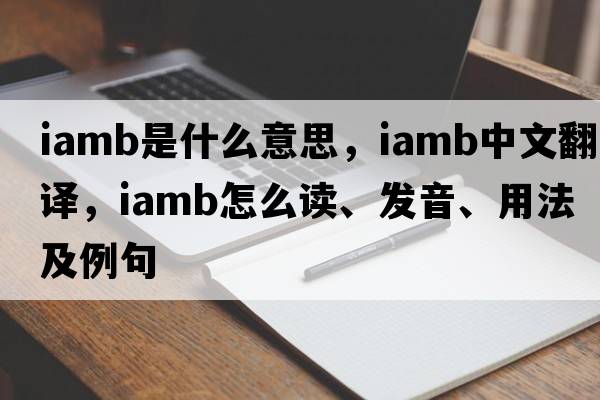 iamb是什么意思，iamb中文翻譯，iamb怎么讀、發(fā)音、用法及例句