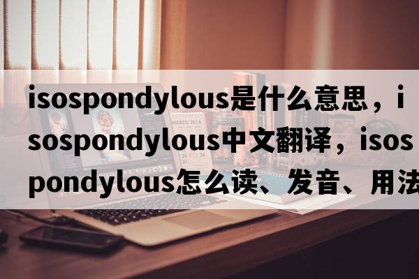 isospondylous是什么意思，isospondylous中文翻譯，isospondylous怎么讀、發(fā)音、用法及例句