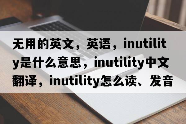 無(wú)用的英文，英語(yǔ)，inutility是什么意思，inutility中文翻譯，inutility怎么讀、發(fā)音、用法及例句