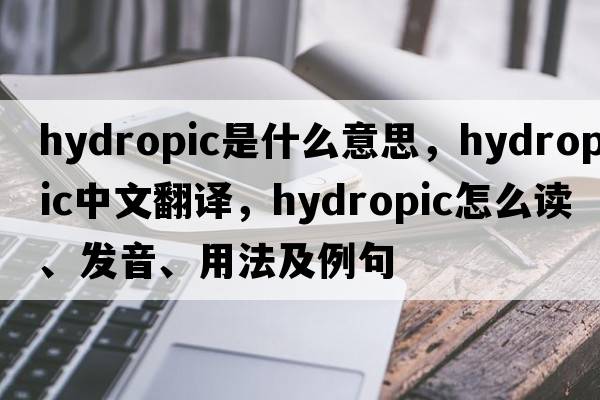 hydropic是什么意思，hydropic中文翻譯，hydropic怎么讀、發(fā)音、用法及例句