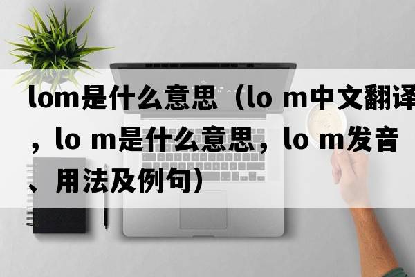 lom是什么意思（lo m中文翻譯，lo m是什么意思，lo m發(fā)音、用法及例句）