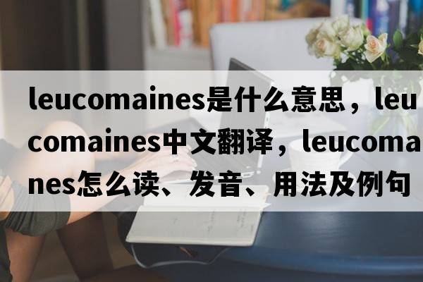 leucomaines是什么意思，leucomaines中文翻譯，leucomaines怎么讀、發(fā)音、用法及例句
