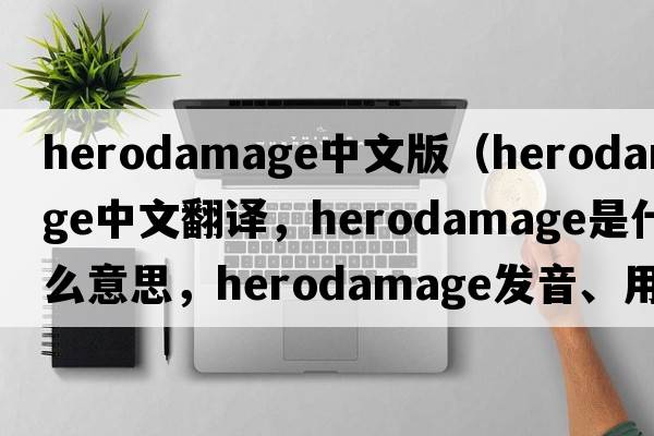 herodamage中文版（herodamage中文翻譯，herodamage是什么意思，herodamage發(fā)音、用法及例句）
