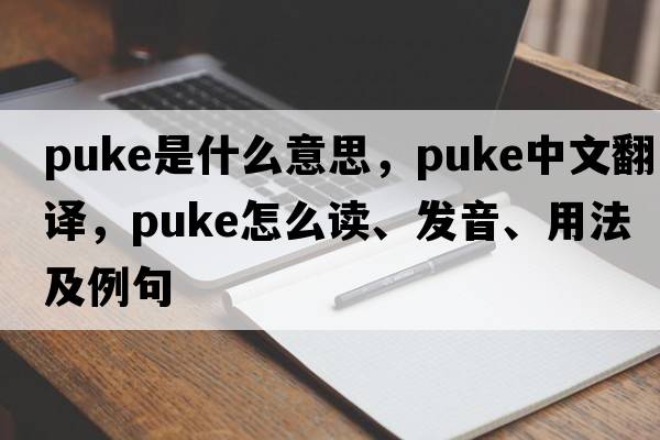 puke是什么意思，puke中文翻譯，puke怎么讀、發(fā)音、用法及例句