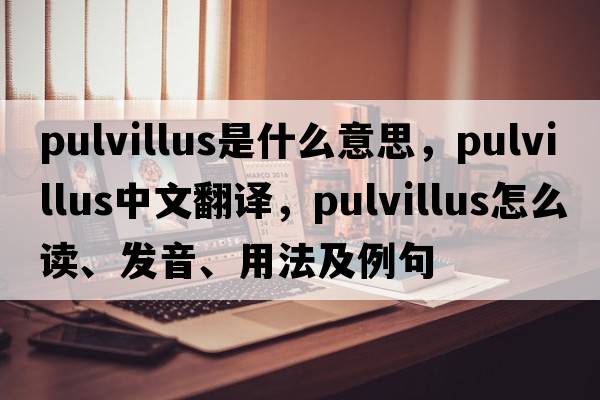 pulvillus是什么意思，pulvillus中文翻譯，pulvillus怎么讀、發(fā)音、用法及例句