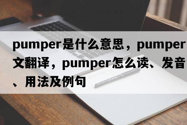 pumper是什么意思，pumper中文翻譯，pumper怎么讀、發(fā)音、用法及例句