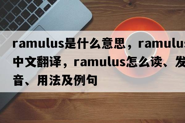 ramulus是什么意思，ramulus中文翻譯，ramulus怎么讀、發(fā)音、用法及例句