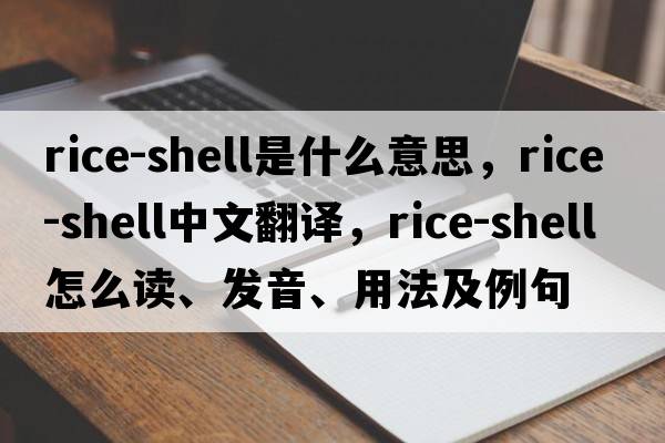 rice-shell是什么意思，rice-shell中文翻譯，rice-shell怎么讀、發(fā)音、用法及例句