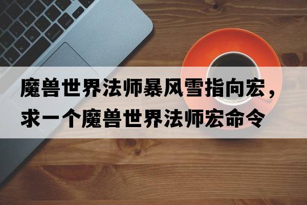 魔獸世界法師暴風(fēng)雪指向宏，求一個(gè)魔獸世界法師宏命令