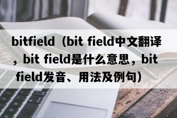 bitfield（bit field中文翻譯，bit field是什么意思，bit field發(fā)音、用法及例句）