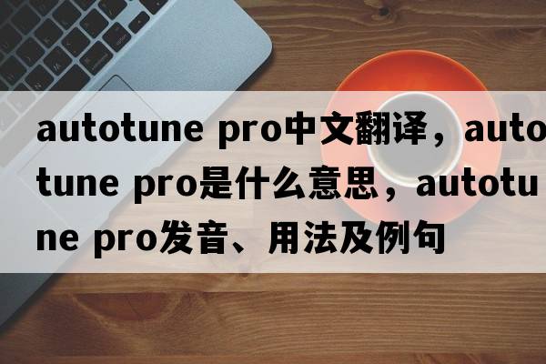 autotune pro中文翻譯，autotune pro是什么意思，autotune pro發(fā)音、用法及例句