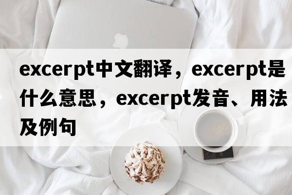 excerpt中文翻譯，excerpt是什么意思，excerpt發(fā)音、用法及例句