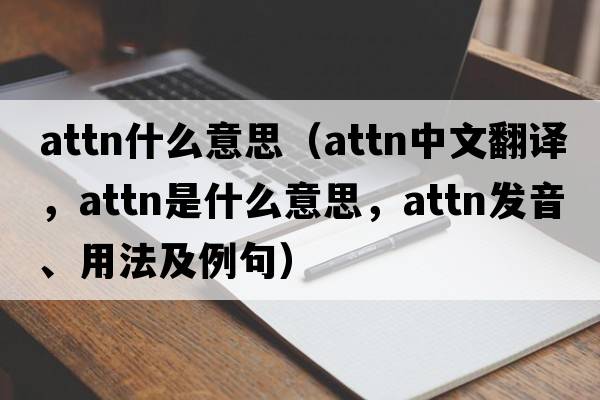 attn什么意思（attn中文翻譯，attn是什么意思，attn發(fā)音、用法及例句）